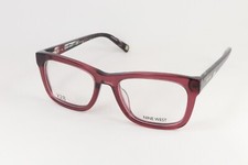 NINE WEST NW5103 603 Bordeaux Crystal 51-18-135 Eyeglass Frames Flex Hinges X28