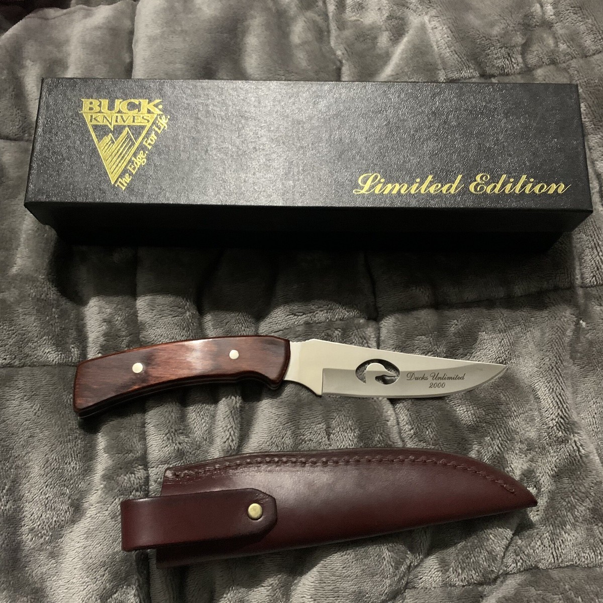 BUCK,Ducks Unlimited 限定版ナイフ VINTAGE BUCK LIMITED DUCKS