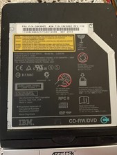 IBM CD-RW/DVD Combo Drive 08K9865 9862 UJDA745 Untested