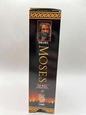 The Bible Collection - Moses VHS Movies Box Set 2 VHS Tapes