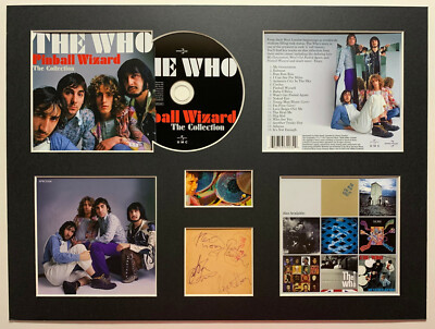 THE WHO - Signed Autographed - PINBALL WIZARD - Album Display Deluxe