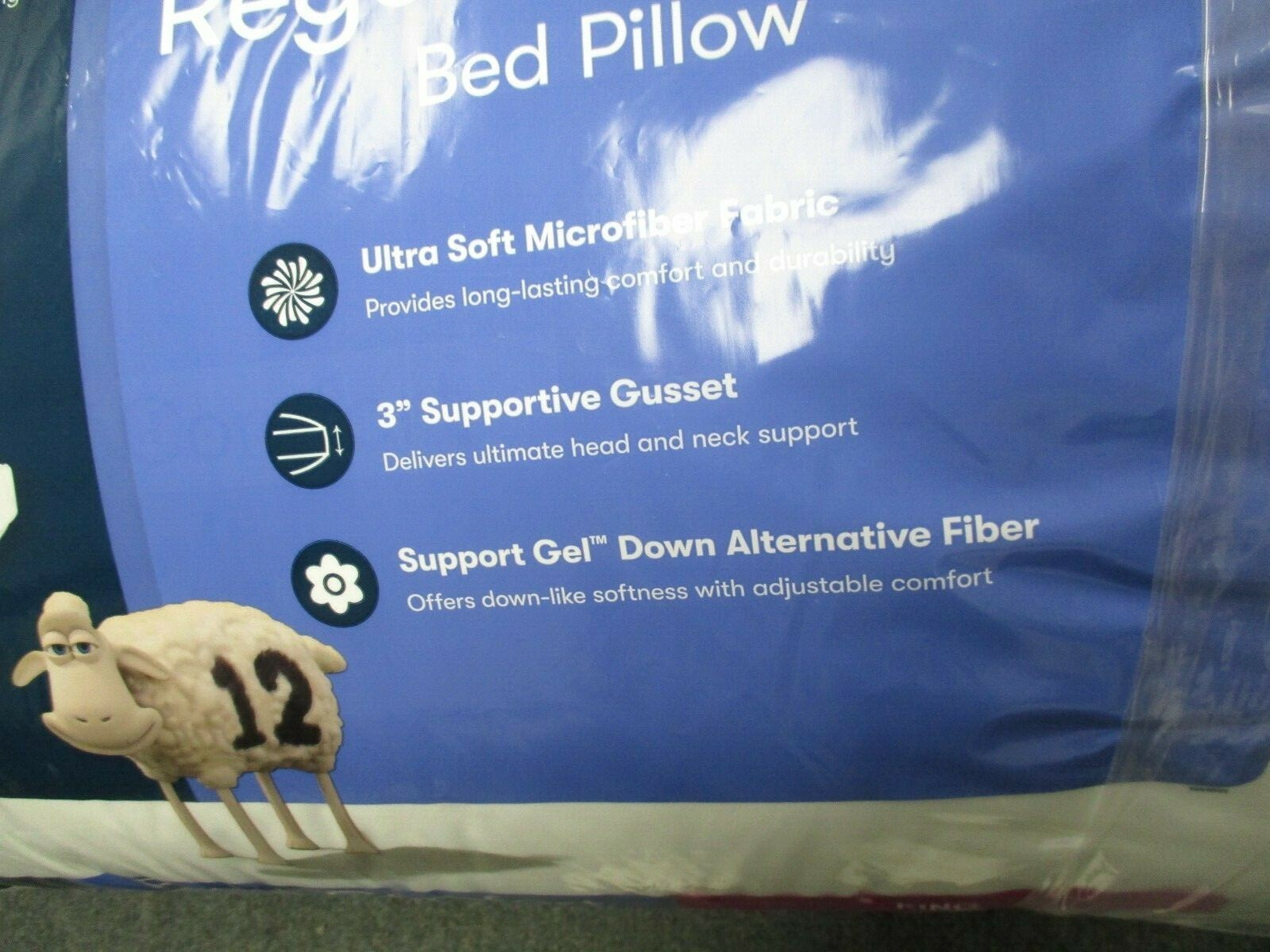 SERTAPEDIC PILLOWS, SET OF 2, KING SIZE MACHINE WASHABLE REGAL COMFORT