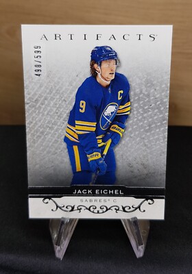 Upper Deck 2021-22 Artifacts #139 - Jack Eichel - Base Stars /599 - Sabres