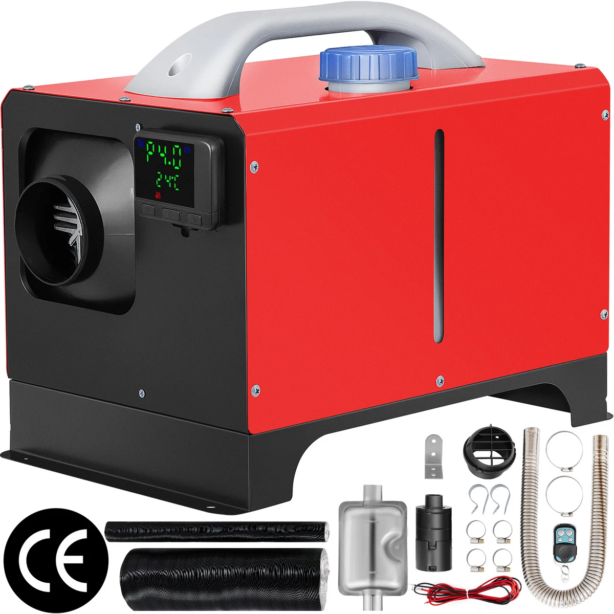 8KW 12V Diesel Air Heater All In One LCD Thermostat Boat Motorhome Truck  Trailer | eBay