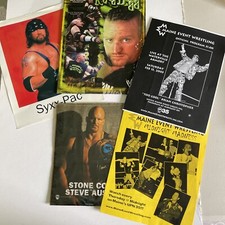 WWF Vintage Ephemera Road Dogg Syxx-Pac Stone Cold Too Cool Program