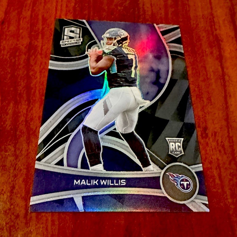 Malik Willis 2022 Panini Spectra Rookie Base RC #138 Titans