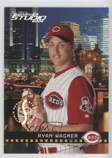 2004 Donruss Studio Studio Proofs Silver 39/100 Ryan Wagner #61 0h5x