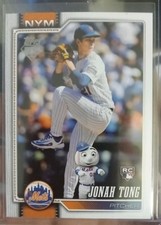 2026 Topps Series 1 Celebration Jonah Tong (RC) #4 Hidden Mascot SSP NY METS