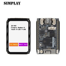 T-Display-S3-AMOLED-1.64 ESP32-S3 AMOLED Development Board 2.4G w/Touch Screen