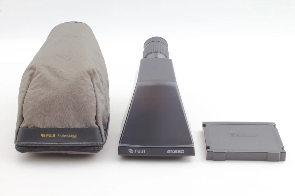 [COMO NUEVO En Estuche] Buscador de ángulo de nivel de ojo Fuji Fujifilm para GX680 II III de JAPÓN Foto 3 de 4