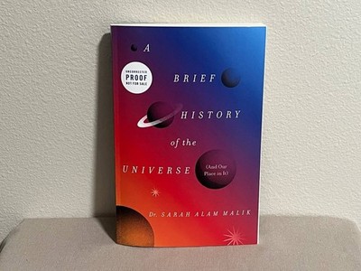 A Brief History of the Universe Sarah Alam Malik - 2026 Advanced Reader's Copy