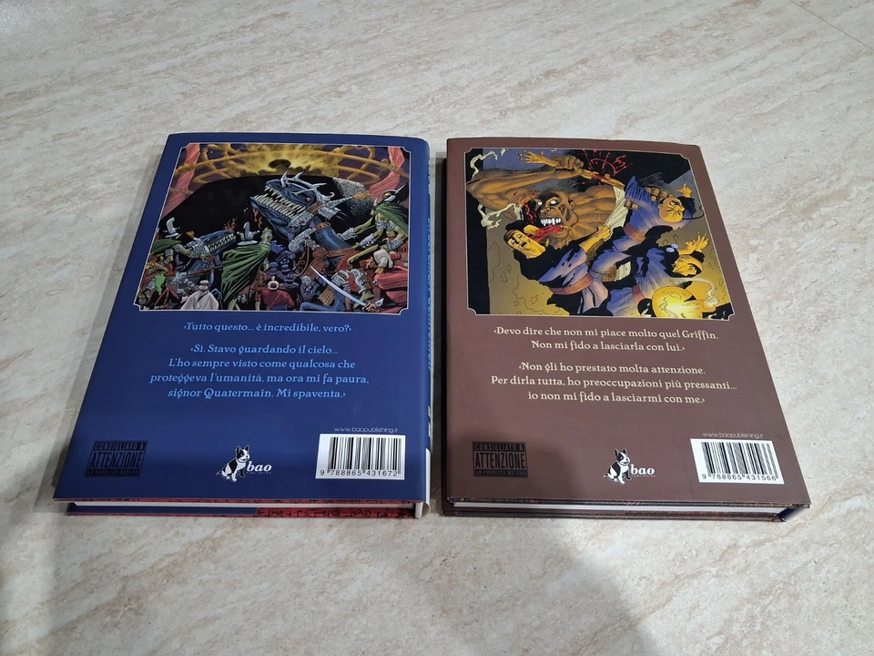 FUMETTI BAO "LA LEGA DEGLI STRAORDINARI GENTLEMEN" VOLUMI 1 e 2 - Immagine 2 di 4