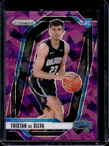 2024-25 Panini Prizm Tristan da Silva RC Purple Ice Rookie #69/149 Magic