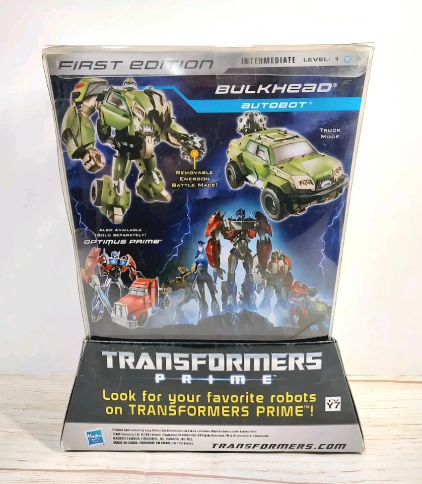 Transformers Prime First Edition Voyager BULKHEAD 2011 Sealed - Image 2 of 4