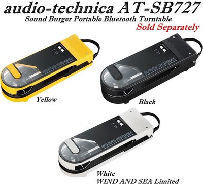 audio-technica AT-SB727 Sound Burger Portable Bluetooth Turntable