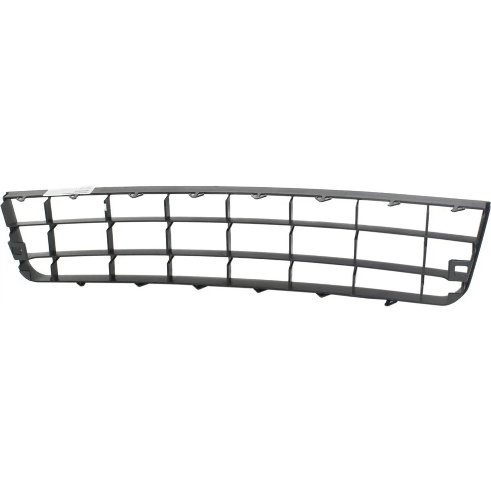 Bumper Grille For 2006-2009 Volkswagen Rabbit Center Textured Black Plastic Foto 3 de 4