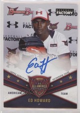 2020 Bowman Draft Under Armour Game Auto Ed Howard #UAA-6 Auto 8p8