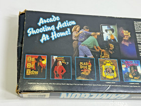 RARE Panasonic 3DO American Laser Games GameGun Light Gun w/ Orig Box & Insert