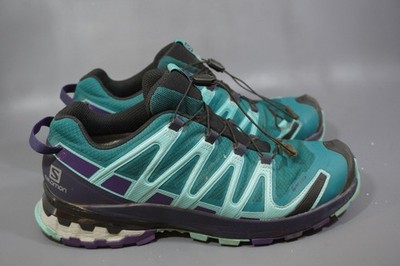 Salomon XA Pro 3D V8 GTX Women's Size 9 Blue Green Trail Running Shoes (416296)