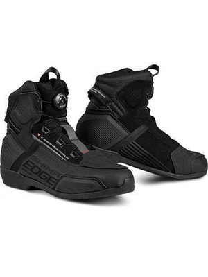 SHIMA EDGE Vented, Motorradschuhe für Herren atmungsaktiv ATOP schwarz -...