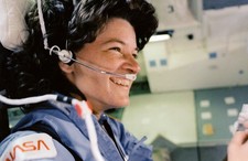Sally Ride NASA Astronaut Challenger 1983 Vintage Photo Reprint Wall Art