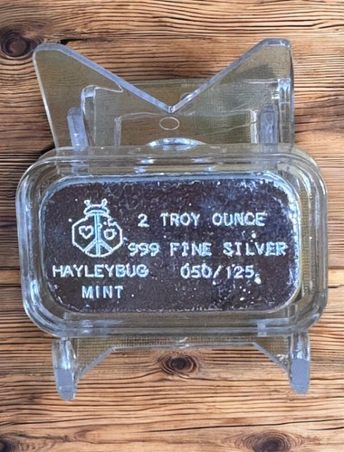 2 oz. .999 Fine Silver - HAYLEYBUG Mint - Dragon/Lady Sword- #50 of 125 - Picture 2 of 5