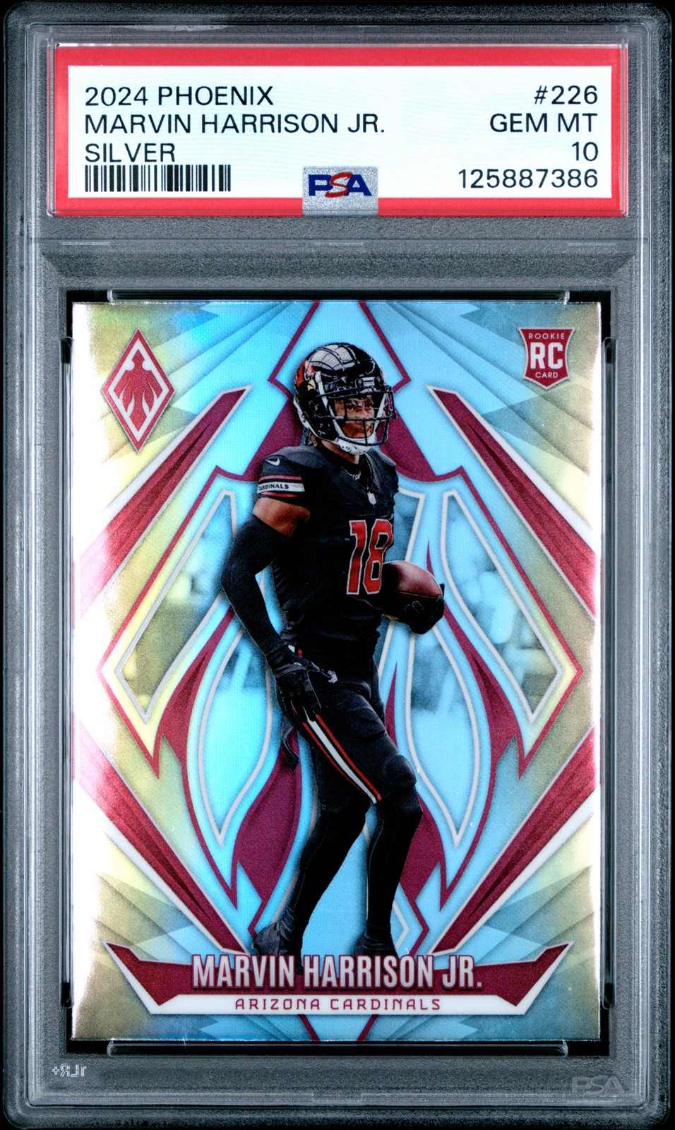 Marvin Harrison Jr. Panini Phoenix #226 Silver