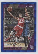 2016-17 Panini NBA Hoops Blue Checkerboard 25/75 Matt Barnes #38 0kx1