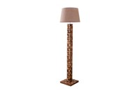 Stehleuchte Stehlampe Stand Steh Leuchten Lampen Braun Modern Lampe MöBel Neu
