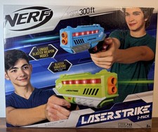 NERF Laser Strike 2 Player Lazer Tag Pack - Indoor or Outdoor Game for Boys, Gir