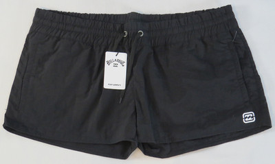 Billabong Plus Size Ladies Swim Shorts, 2X Black