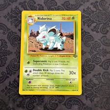 Nidorina Jungle Set 40/64 Pokemon Card D28