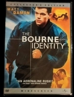 The Bourne Identity (DVD, 2002, Widescreen Collector's Edition) NEW SEALED