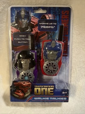 TRANSFORMERS ONE Walkie Talkies Extended Range Brand NEW