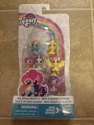 My Little Pony My Baby Mane 6 Miniature figures G4 Friendship is Magic NIP 