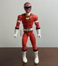 Power Rangers Lightning Collection Turbo Red Ranger 6  Action Figure Loose 2022