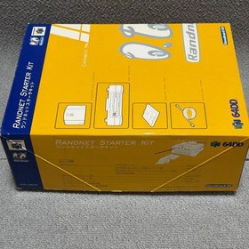 Nintendo 64DD RANDNET STARTER Kit Console Mario Artist Mouse Unused Japan