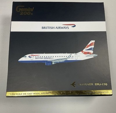 Gemini Jets G2BAW560 British Airways Embraer ERJ-170 G-LCYG 1:200 Model