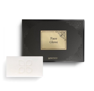 Raypath Face Glove - Entfernendes Make-up und Naturseife 100g weiß SONDERANGEBOT
