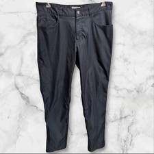 Peter Millar Crown Sport EB66 5-Pocket Performance Pants Black Men  s 34/32