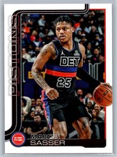2025-26 Topps #46 Marcus Sasser - Detroit Pistons
