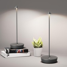 Cordless Table Lamps Rechargeable, 6000mAh Battery Operated Desk Lamp Outdoor...