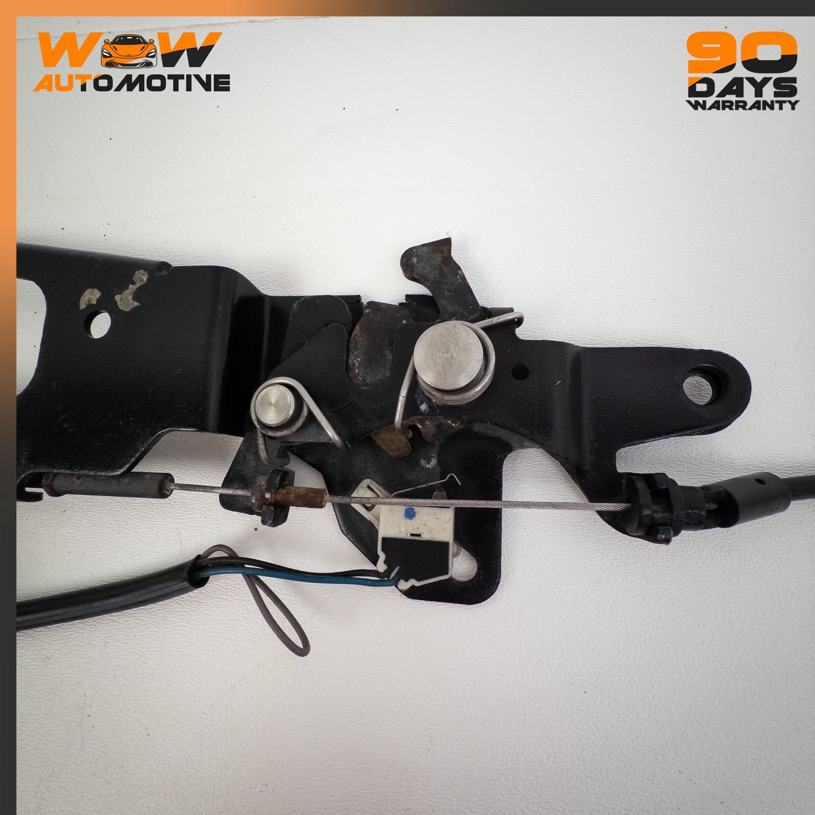 12-17 BENTLEY CONTINENTAL GT GTC HOOD BONNET LOCK LATCH CABLE ASSEMBLY OEM