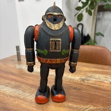 Nomura Toy Tetsujin 28 Gigantor Tin Toy No Nose Version Vintage Rare Japan Retro