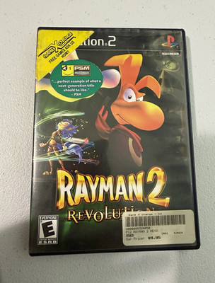 Ubisoft Rayman 2: Revolution (Sony PlayStation 2) PS2 CIB Manual 2000
