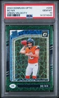 2024 Panini Donruss Optic - Rated Rookie Bo Nix #209 Green Velocity Prizm (RC)