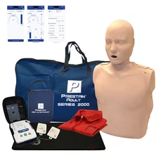 Series 2000 Adult CPR Manikin with Advanced Feedback & AED Trainer Kit