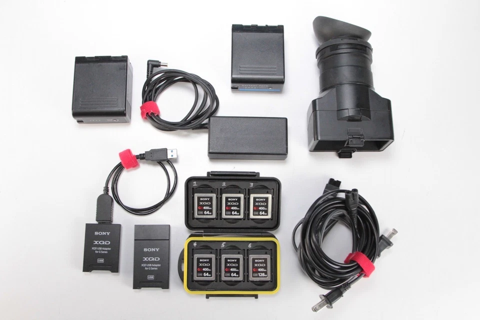 Sony PXW FS7 4K XDCAM Super 35 Camcorder Camera & 128GB  5x 64GB XQD Cards - Image 3 of 4