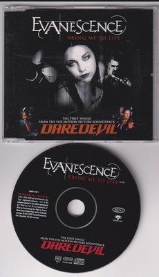 Evanescence   Bring Me To Life - 1 Track Promo Single CD 2002 DAREDEVIL OST