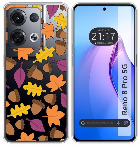 Custodia Oppo Reno8 Pro Colorata Marmo - Smartphonica Arcobaleno
